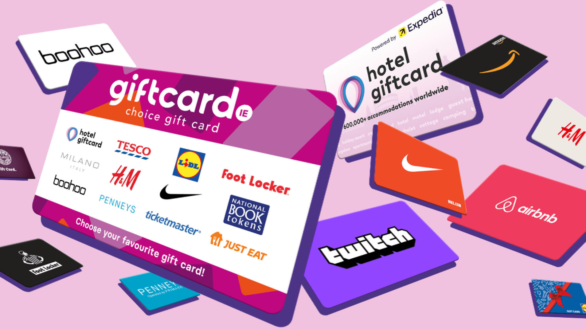 Top 10 Gift Cards in Ireland